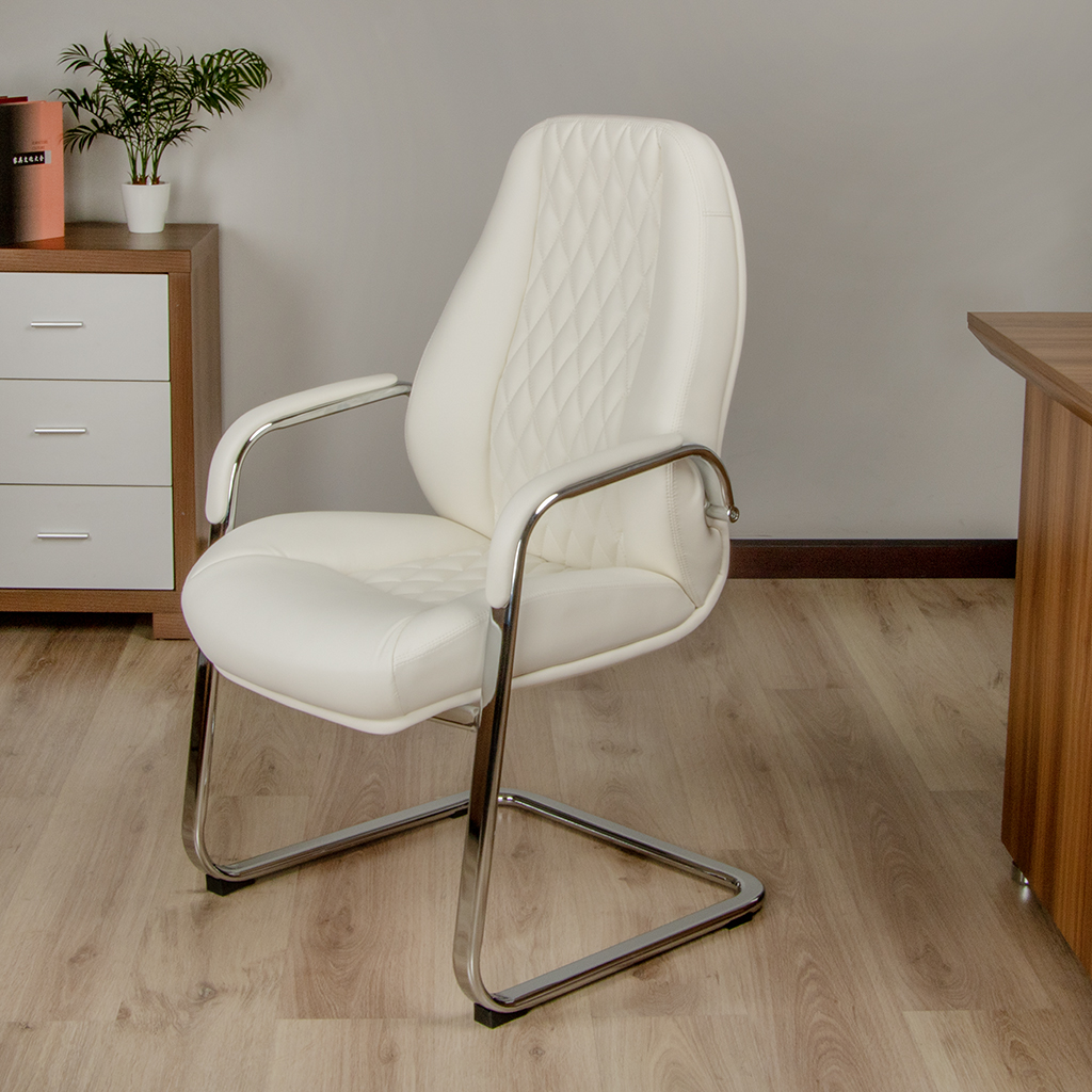 F385 VISITOR CHAIR WHITE