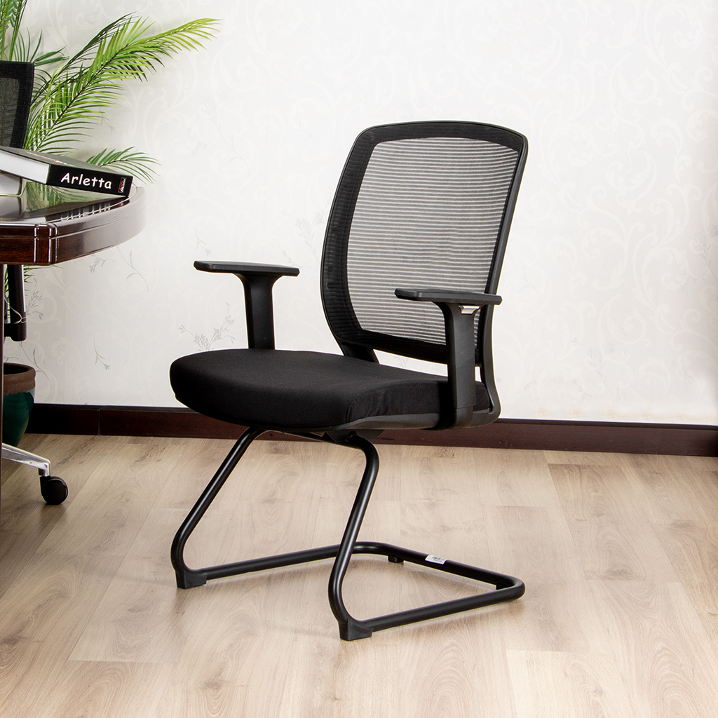 HY-528-2 VISITOR CHAIR BLACK