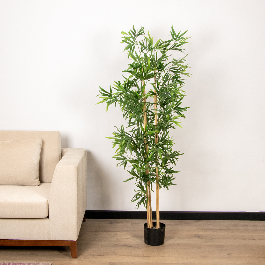 88291 ARTIFICIAL BAMBOO TREE IN POT 72"H