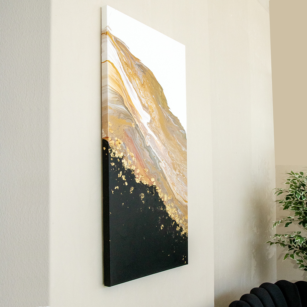 WALL ART WORK GOLDEN DESERT 24X48 INC