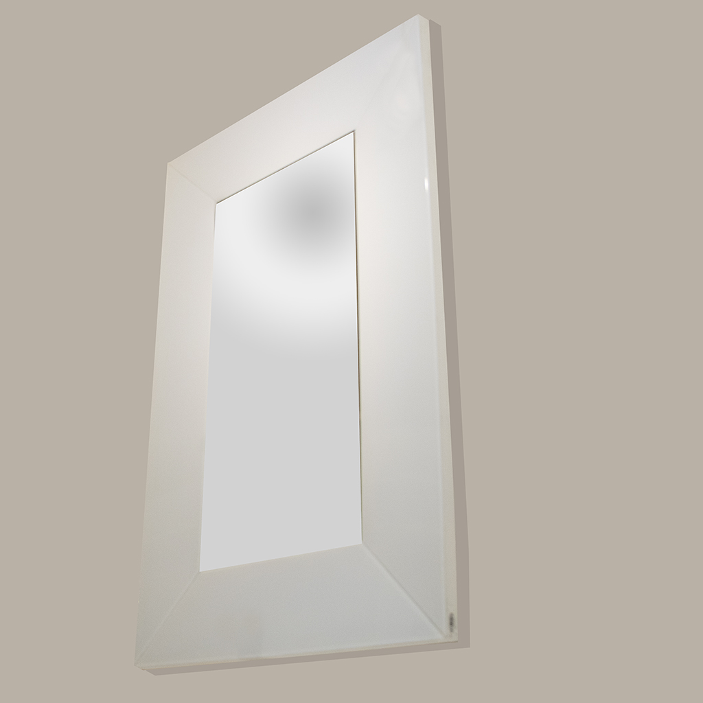 KFH755 MIRROR WHITE & CLEAR WHITE