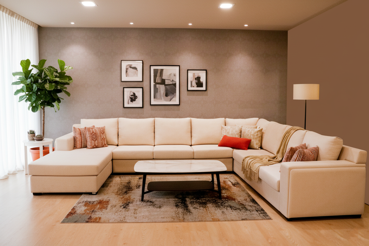 Sharif U-Shape Sofa
