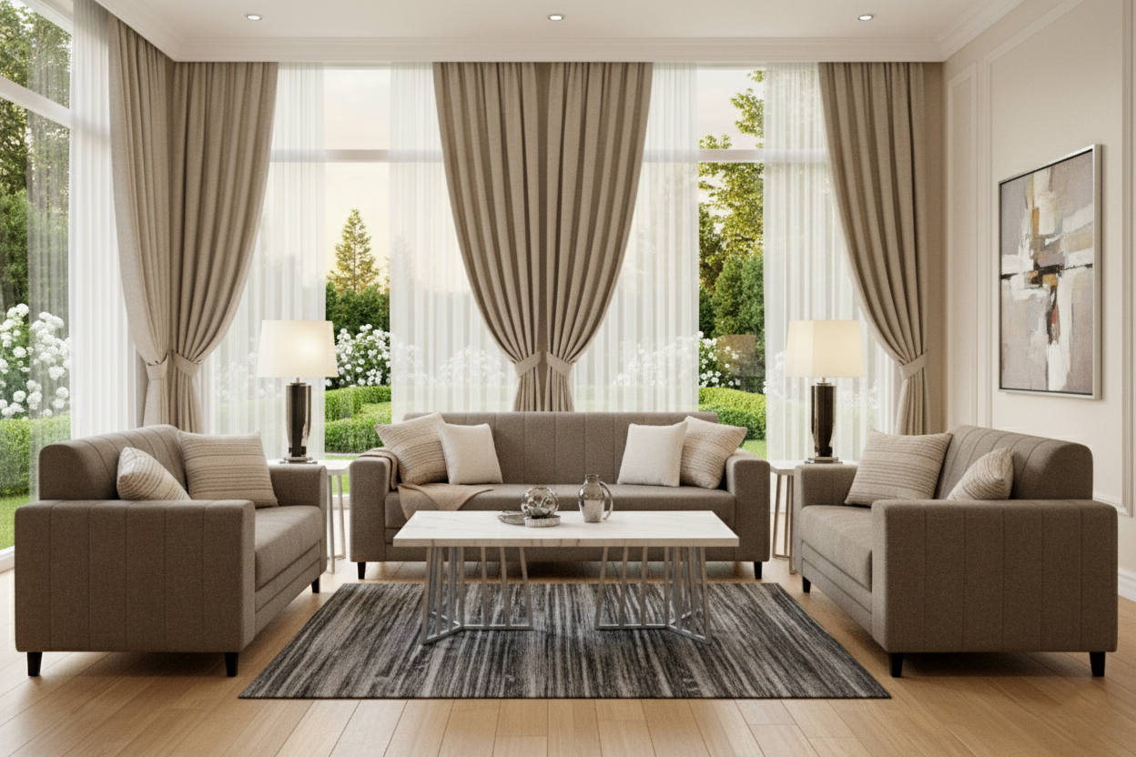 SOFA S#405  FAB RMF00081 (SET 3 + 2 + 2)