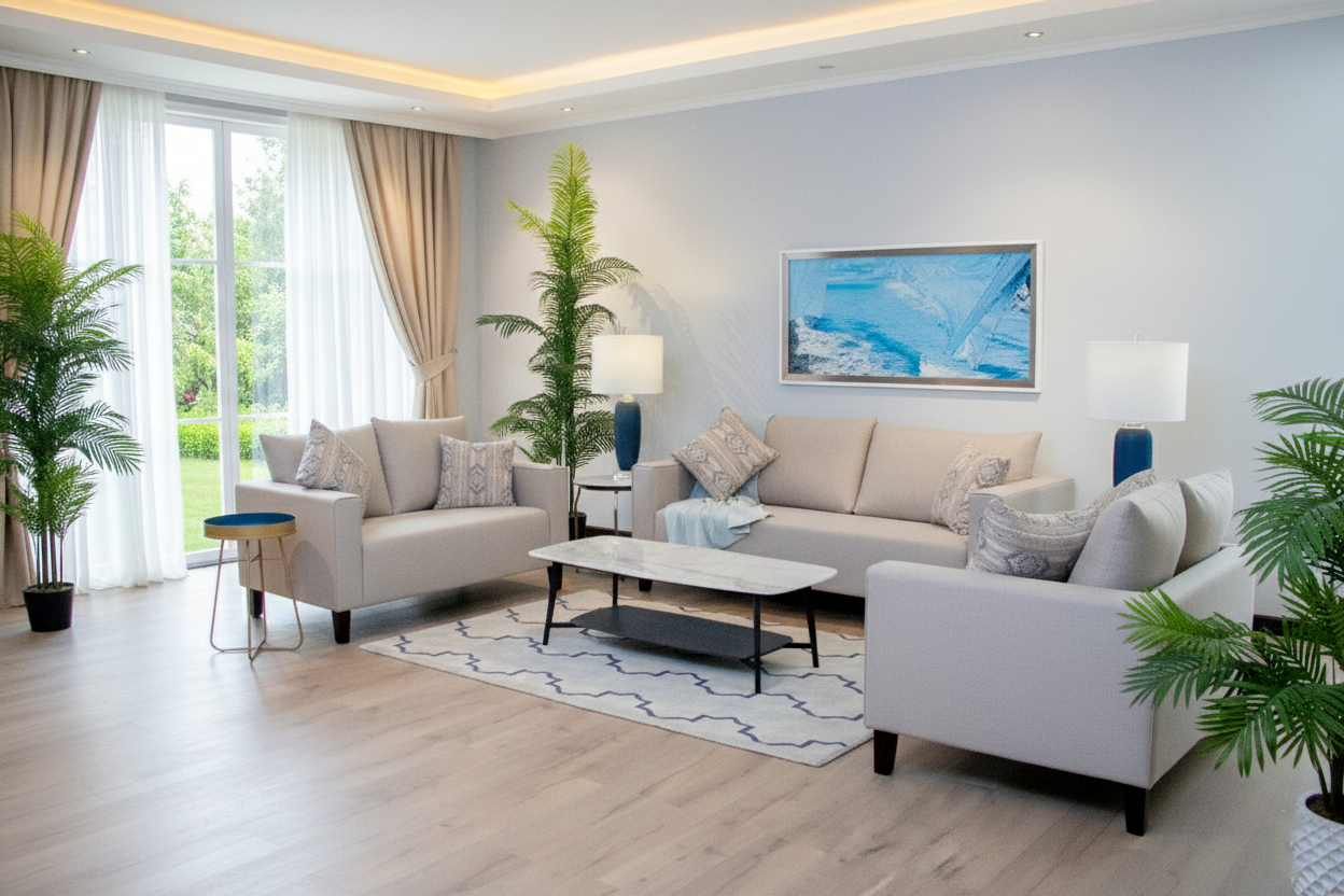 SOFA  #MUHARRAQ  F10007332 (SET 3 + 2 + 2)