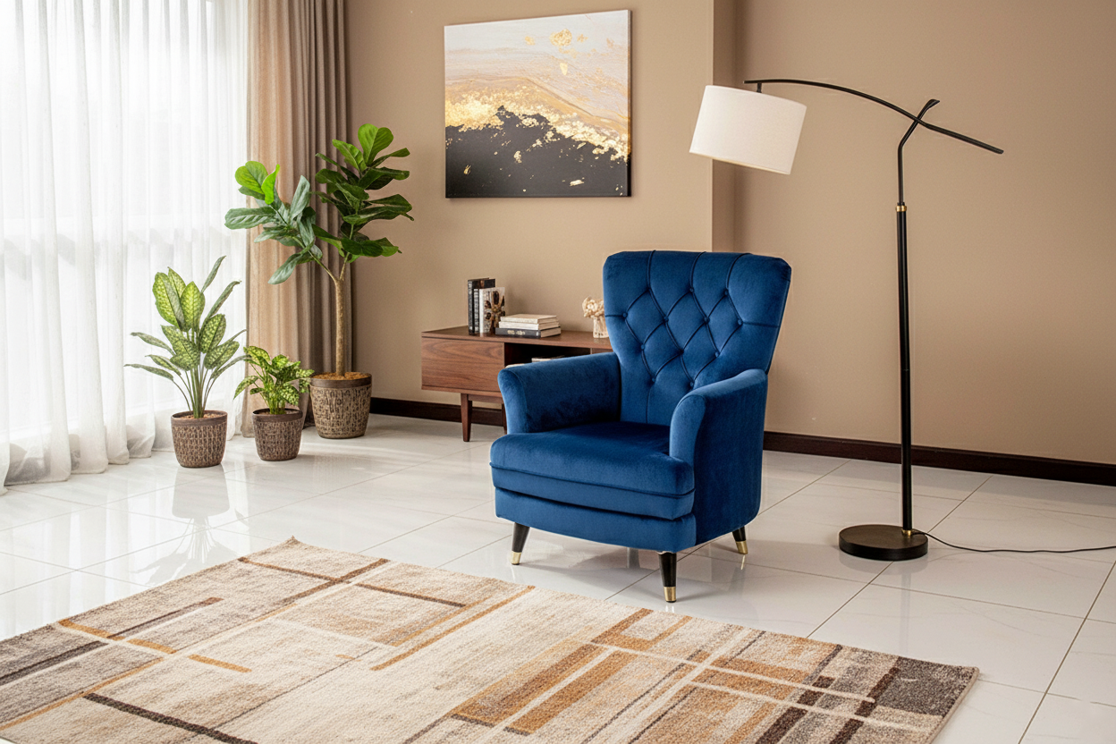 OSLO SINGLE SEATER B/FACE 49 DARK BLUE