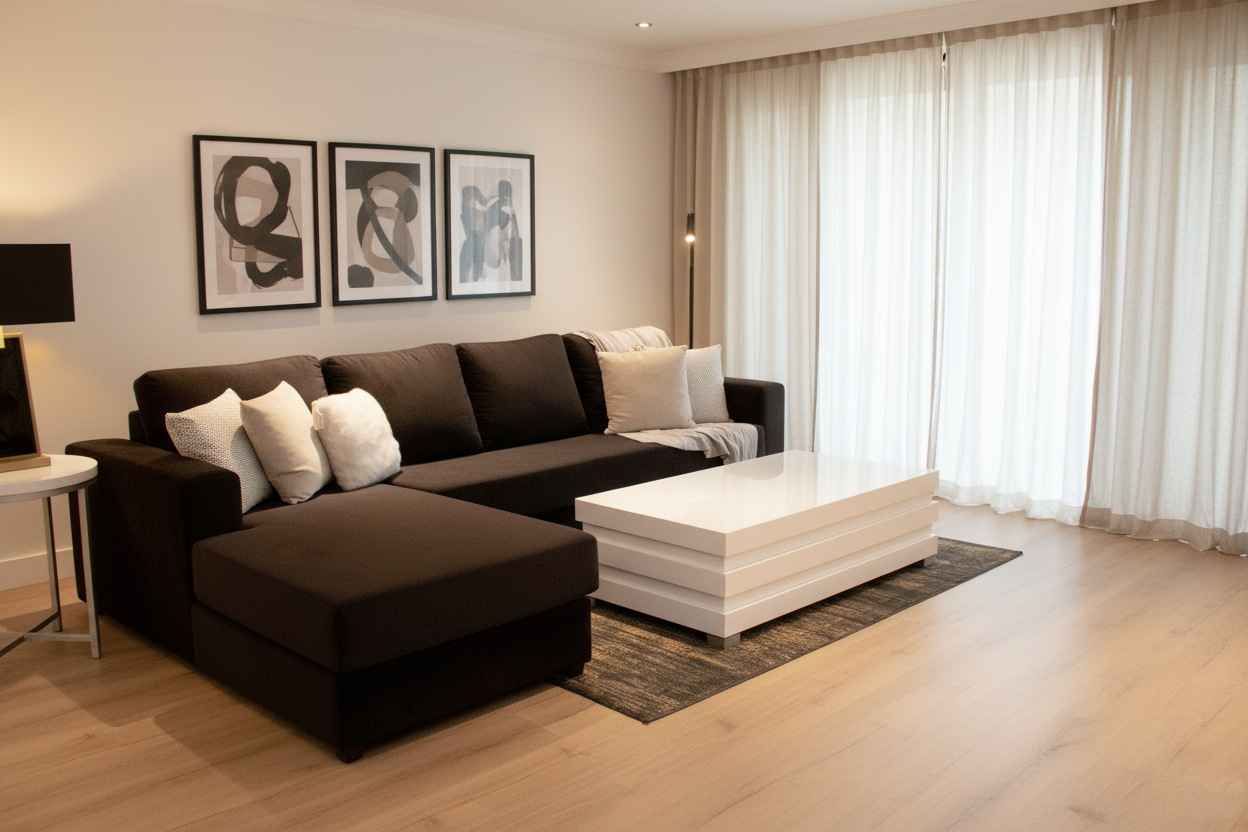 Sharif L-Shape Sofa 3S + Lounge