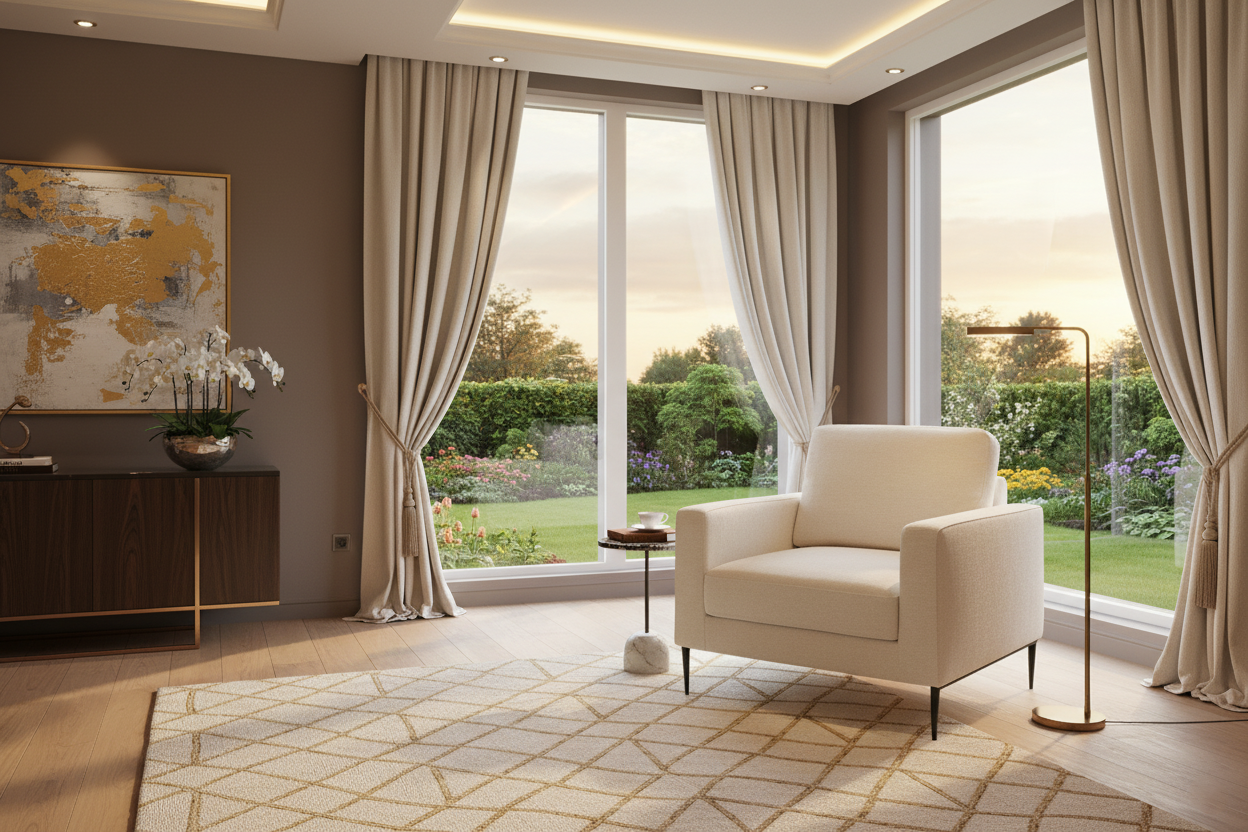 F1220-A SINGLE SEAT SOFA SD546-01 BEIGE
