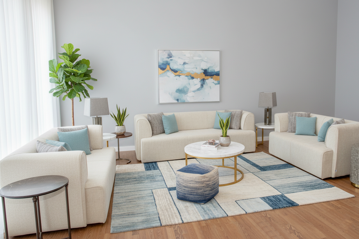 SOFA M#555 2S F / 35F 10023794 (SET 3 + 2 + 2 )