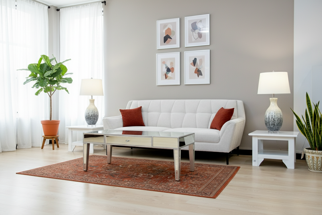 H20S13B-3 THREE SEATER SOFA ZJ582-1&13 C/RED