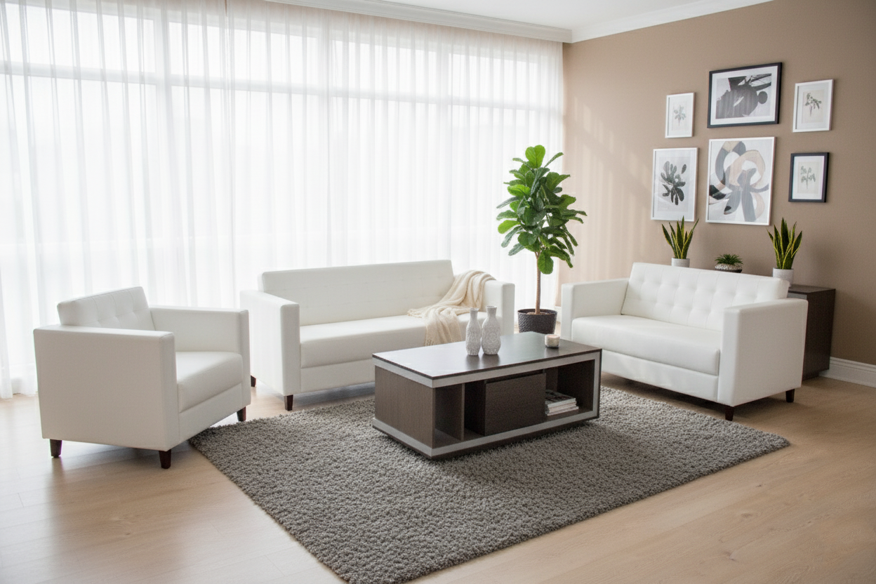 3 + 2 + 1 SEATER SOFA M# FLEMINGO WITH FAB-RMF02500