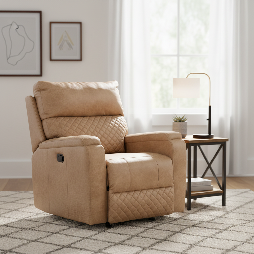 P96009-7705 POWER RECLINER WESLEY SAND