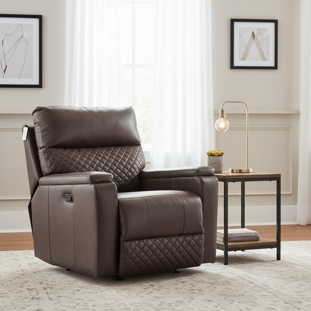 P96009-7707 POWER RECLINER WESLEY BLACK