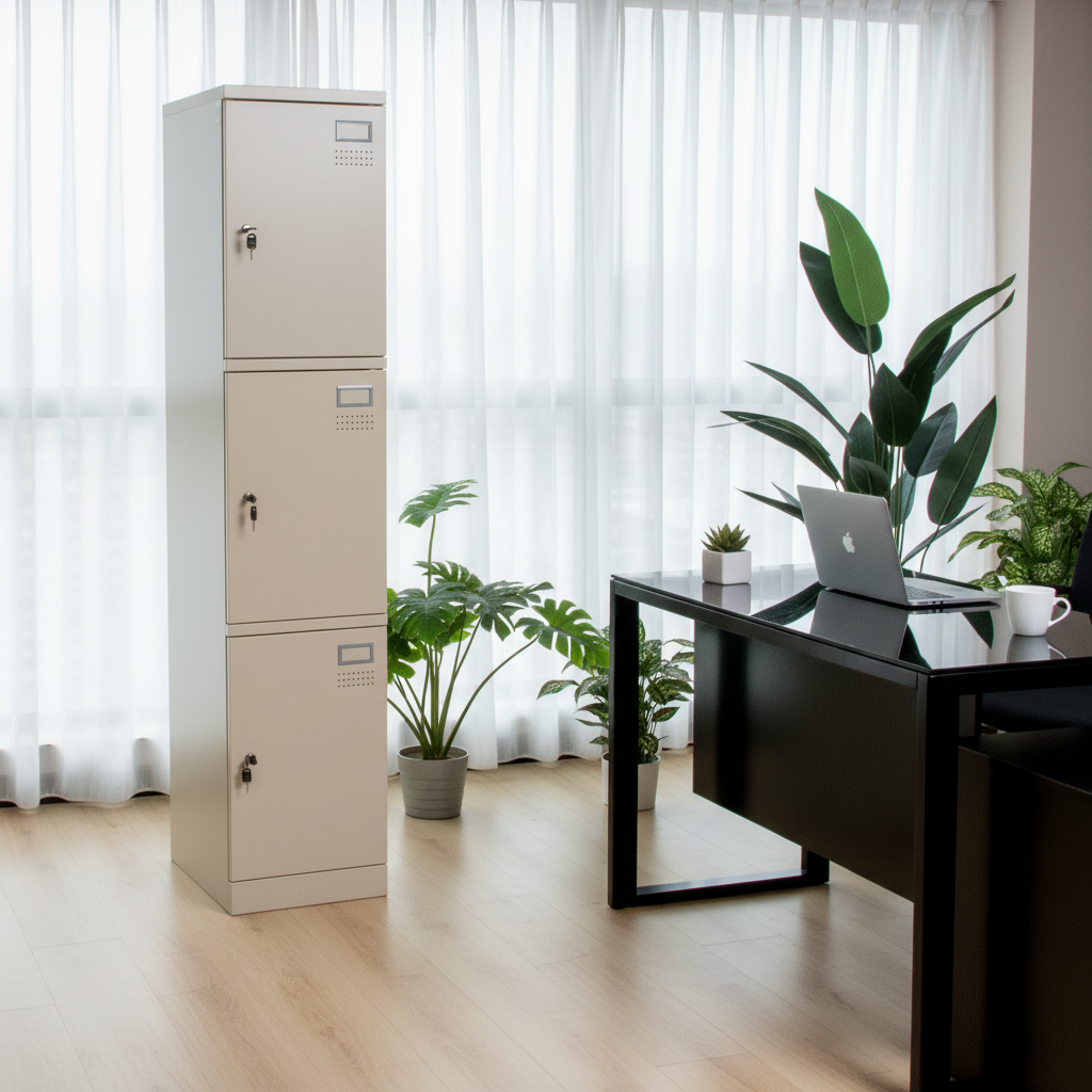 G-LSC30/F-BE 3DOOR LOCKER BEIGE