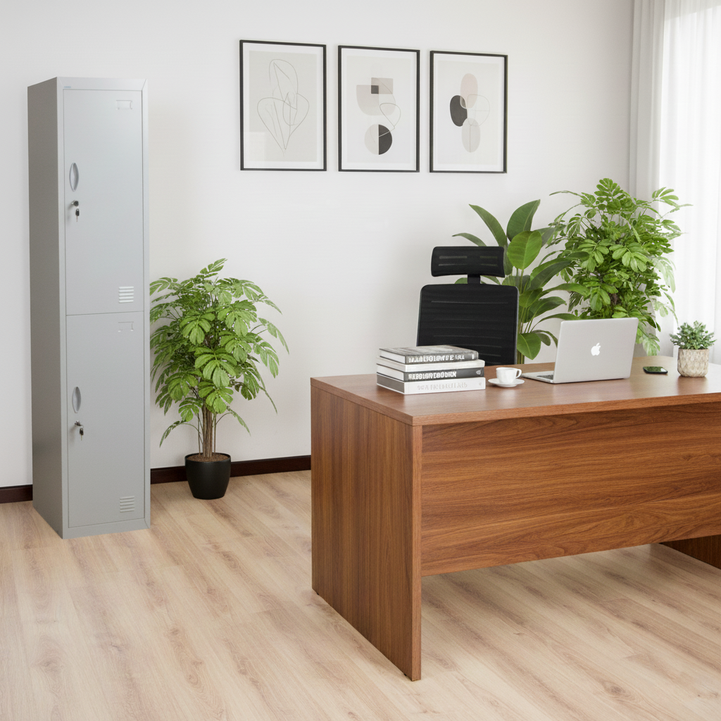 G-LSC30/F-GR 3DOOR LOCKER GREY