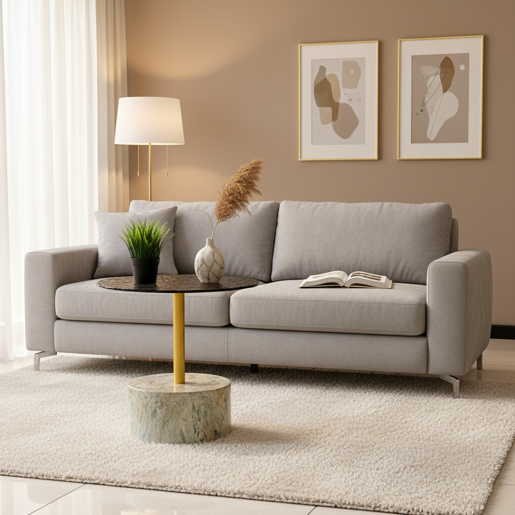 GE14 END TABLE(48X48)