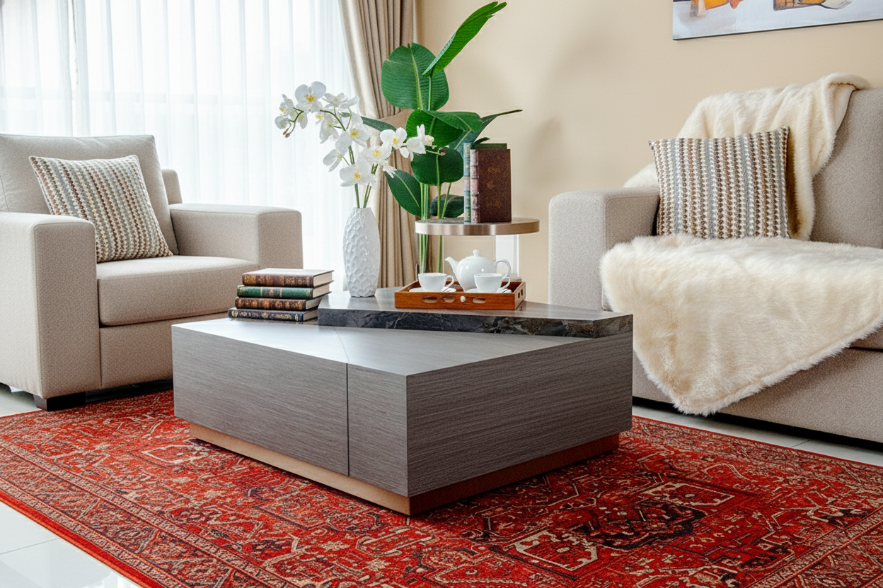 CJ938 COFFEE TABLE GREY