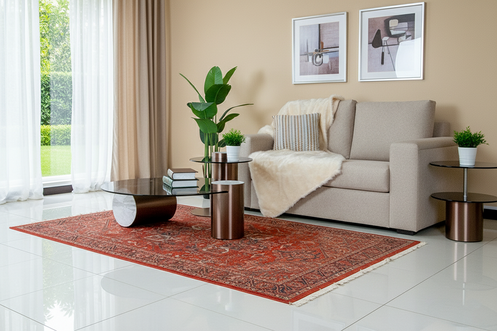CJ912A COFFEE TABLE BLACK AND DARK BROWN