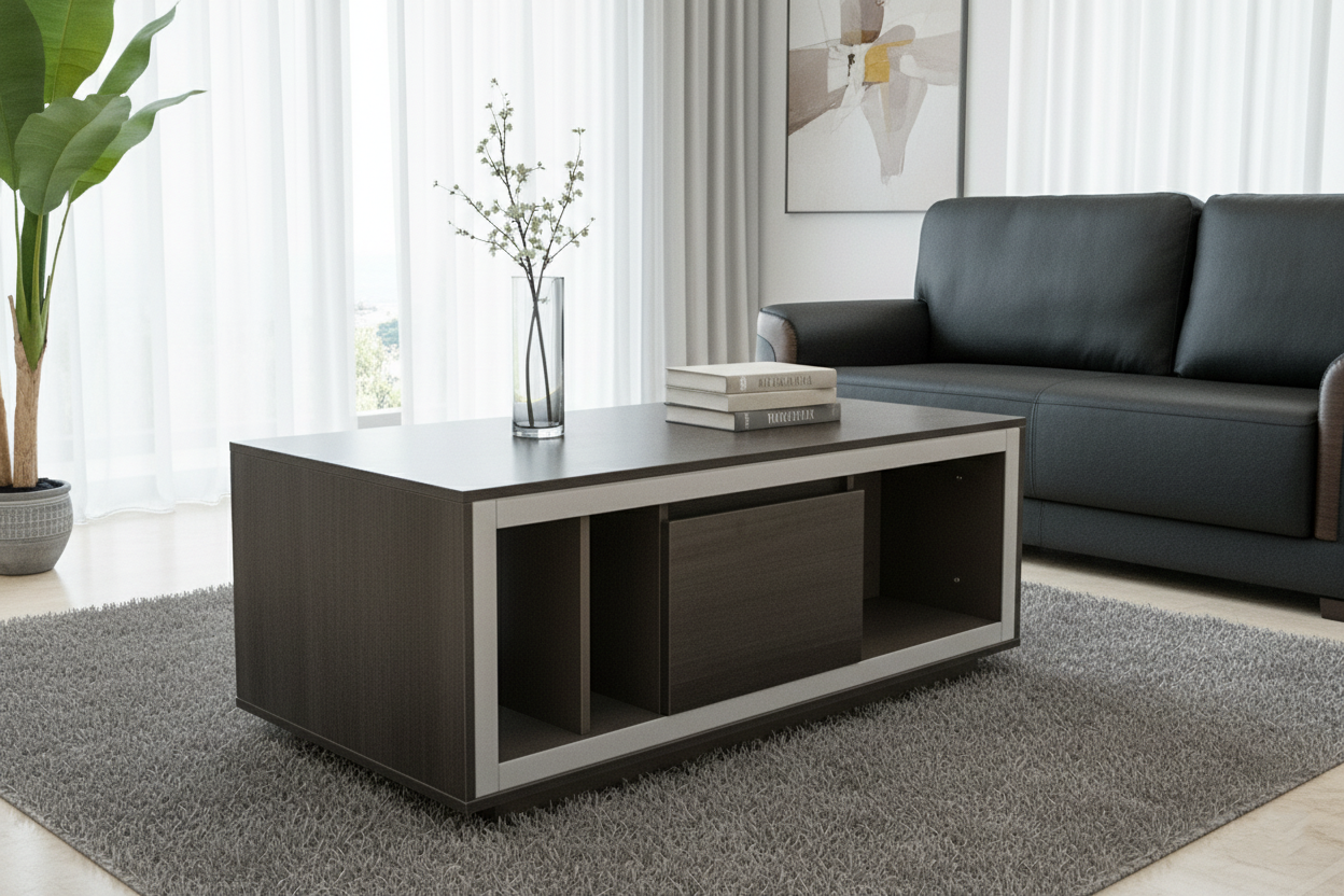 28E1201 COFFEE TABLE NOR/AMERICA TK/GREY