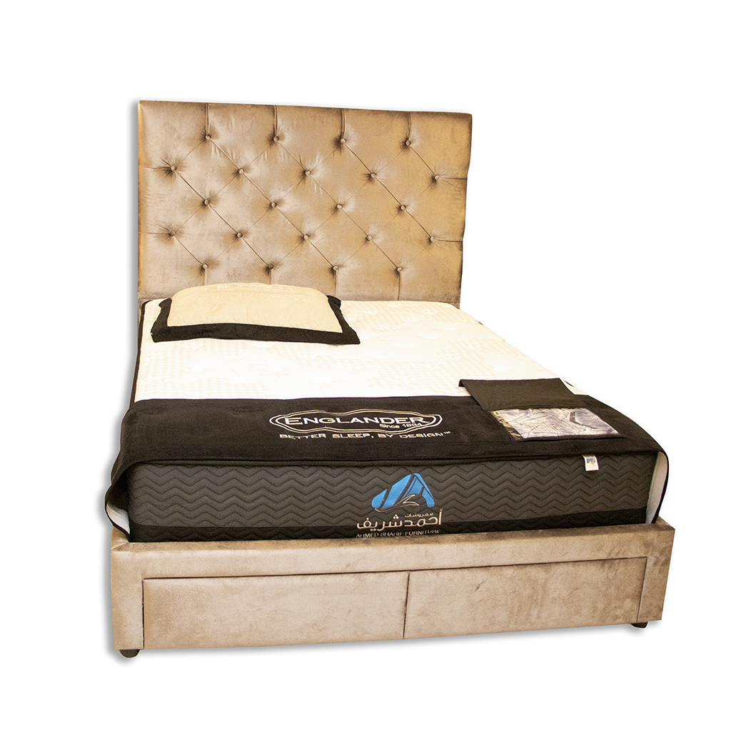 Nakheel B/W1500L2000H300 HB/W1600H1550MM  Without Mattress