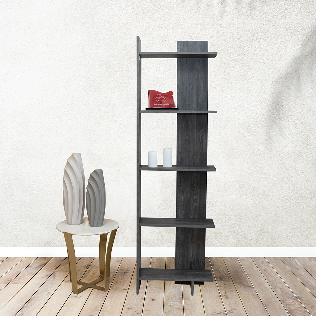 BOOK SHEL 2203 W600XH2000XD250 MM MFC CAMBRIDGE FRZ