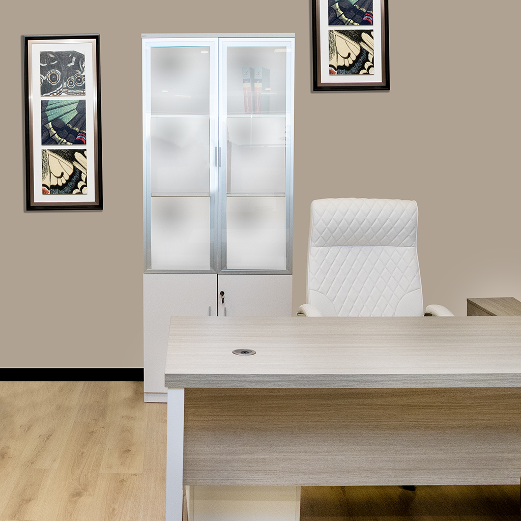 S015 2 DR FILCAB 80X40X200 WHITE