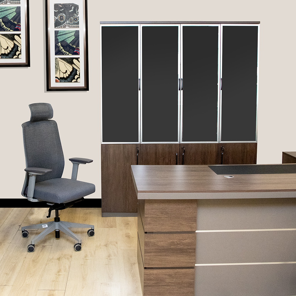 MC18214-1  4 DOOR FILING CABINET 160X40X200CM C50+C42