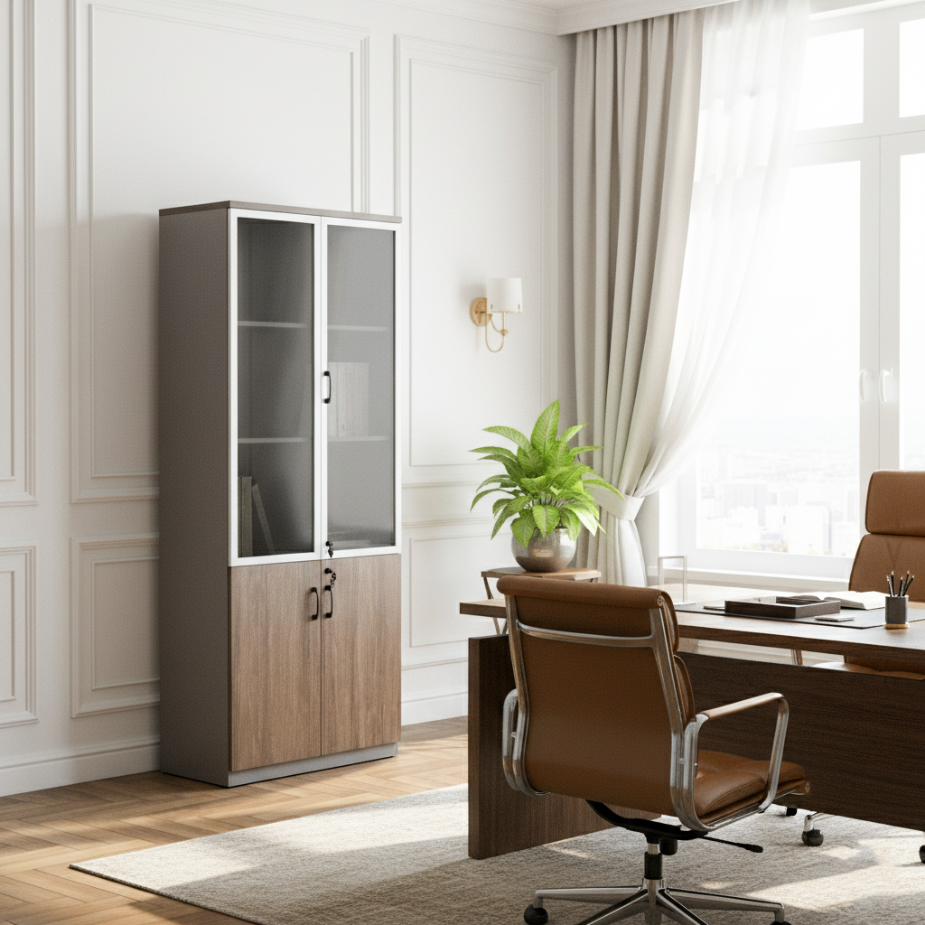 MC18218-1 2 DOOR F/CAB 80X40X200CM - C50+C42