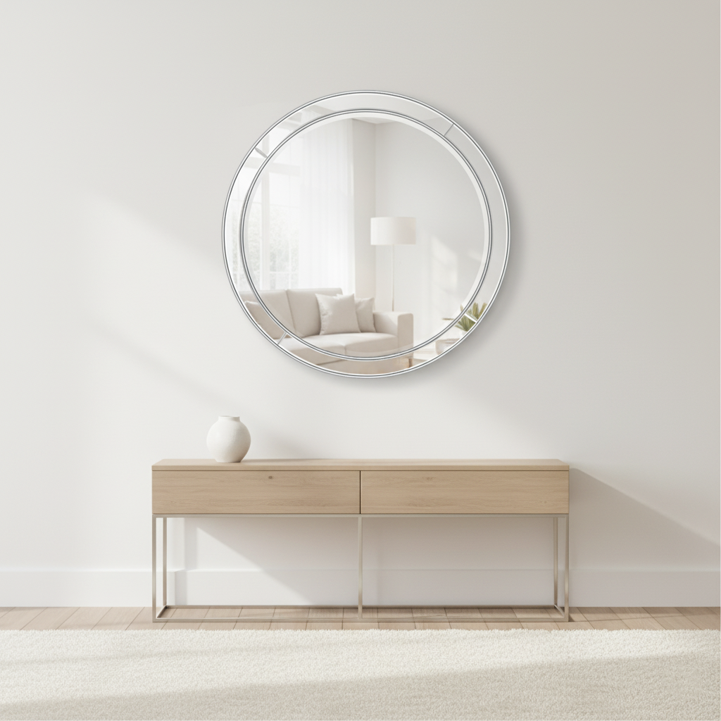 17RG309 WALL MIRROR CM/SLVR COLOR