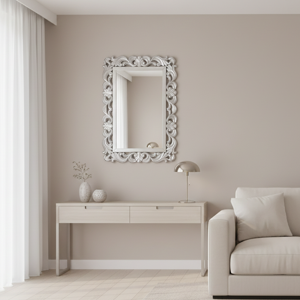 PASSION DRESSER MIRROR SILVER