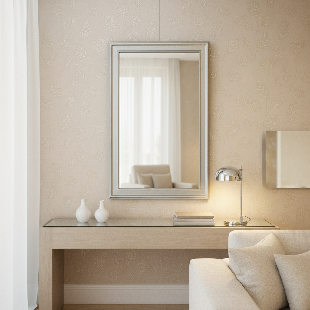 CLASSIC MIRROR  222 W800XH1200MM SLVRFINISH