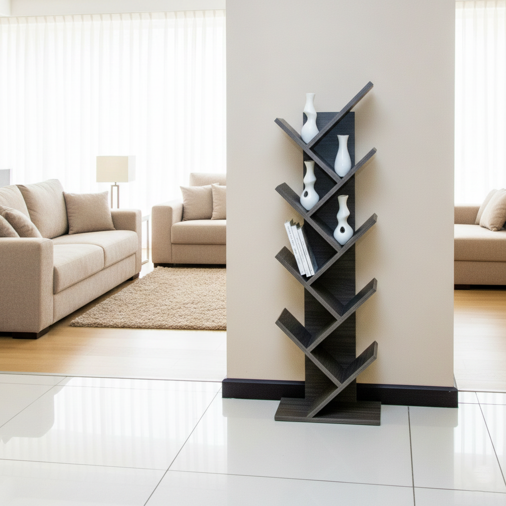 BOOK SHELF STAND 2202 W400XH1300XD200 MM NEW MAN MESURA