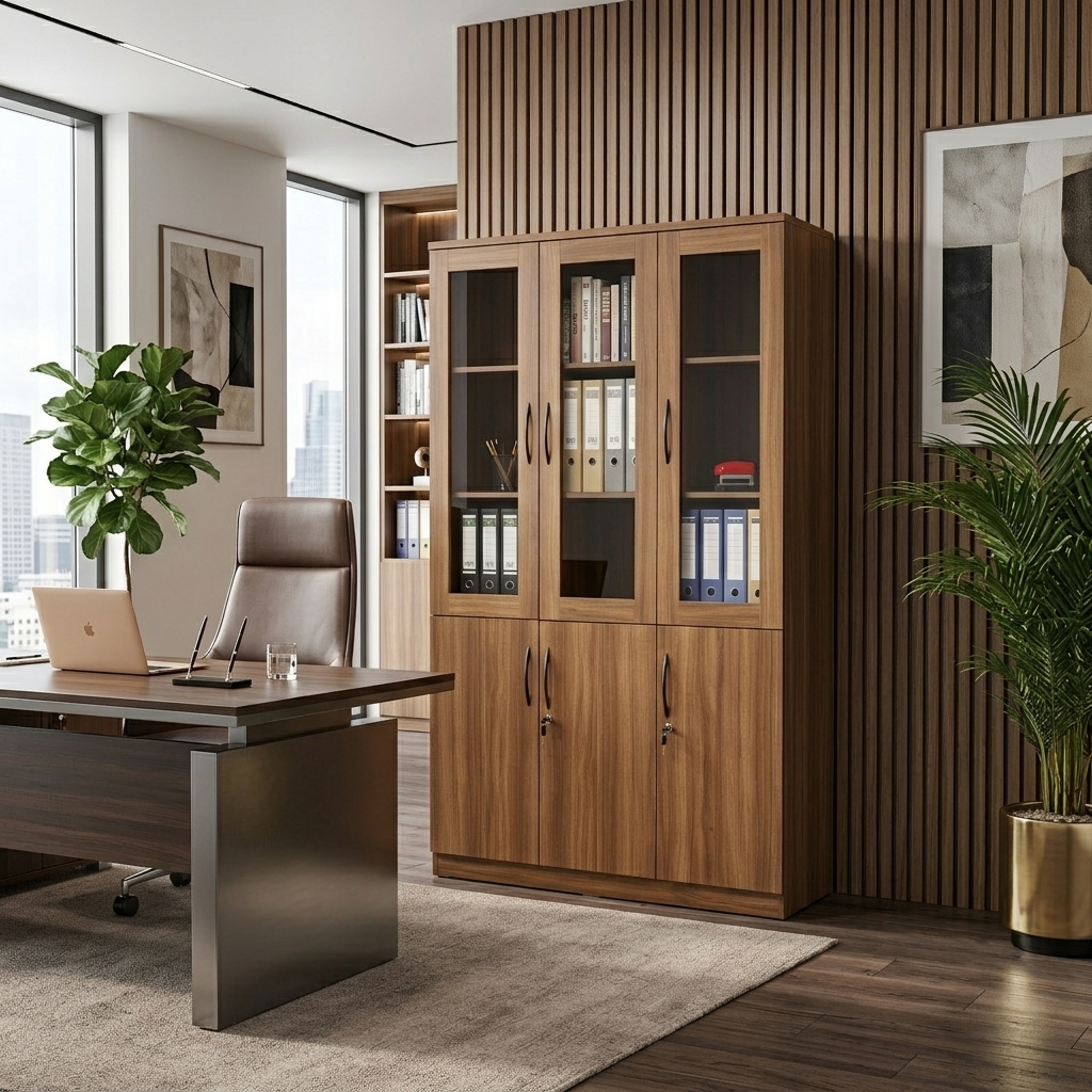 YT2 3 DOOR FILING CABINET (120X40X200) U12