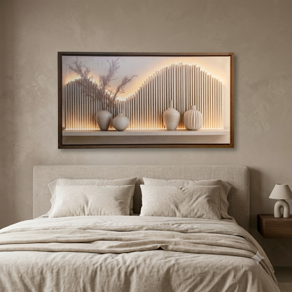 2D FLAT 2606 CANVAS POSTER MODERN MINIMALI(140x69CM (1) CF-324