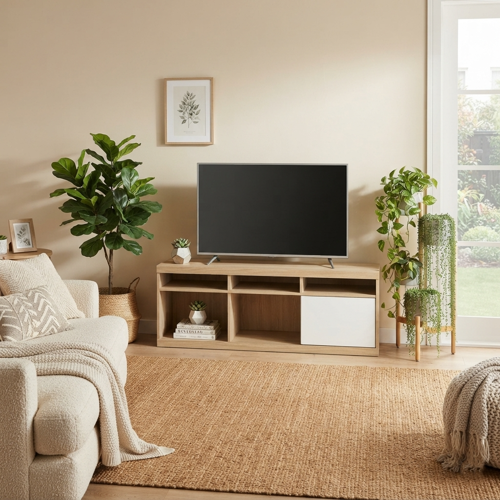 TV STAND FLORIDA 2606 W1800XH600XD400 MM  RMPWV (00623+00622)